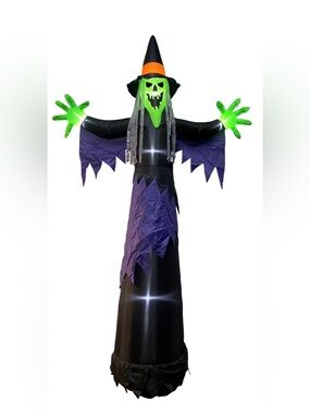 Celebrate Together™ Halloween 10-ft. Witch Outdoor Inflatable Decor